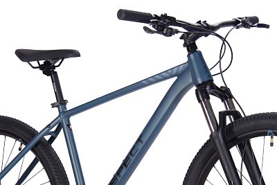 Превью  Велосипед ASPECT Nickel Pro 27.5 Серо-Синий (2025)